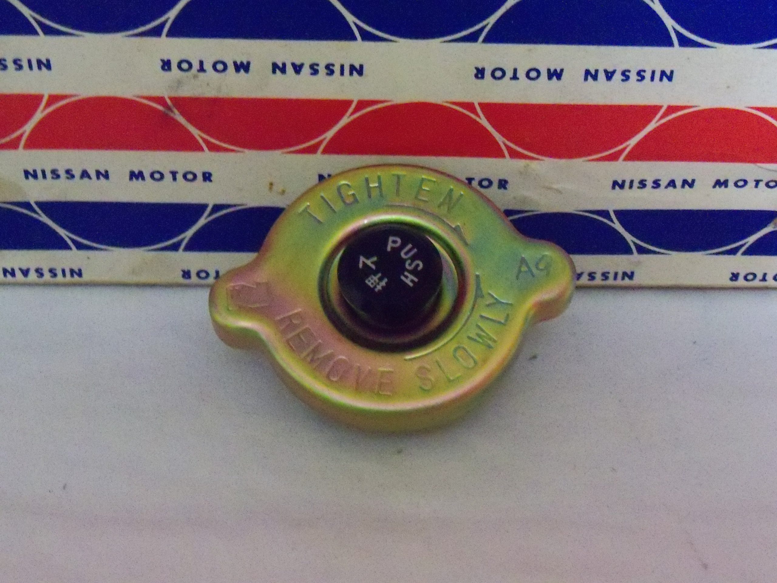 Datsun Fairlady Roadster Overflow Cap U20 & R16 All years